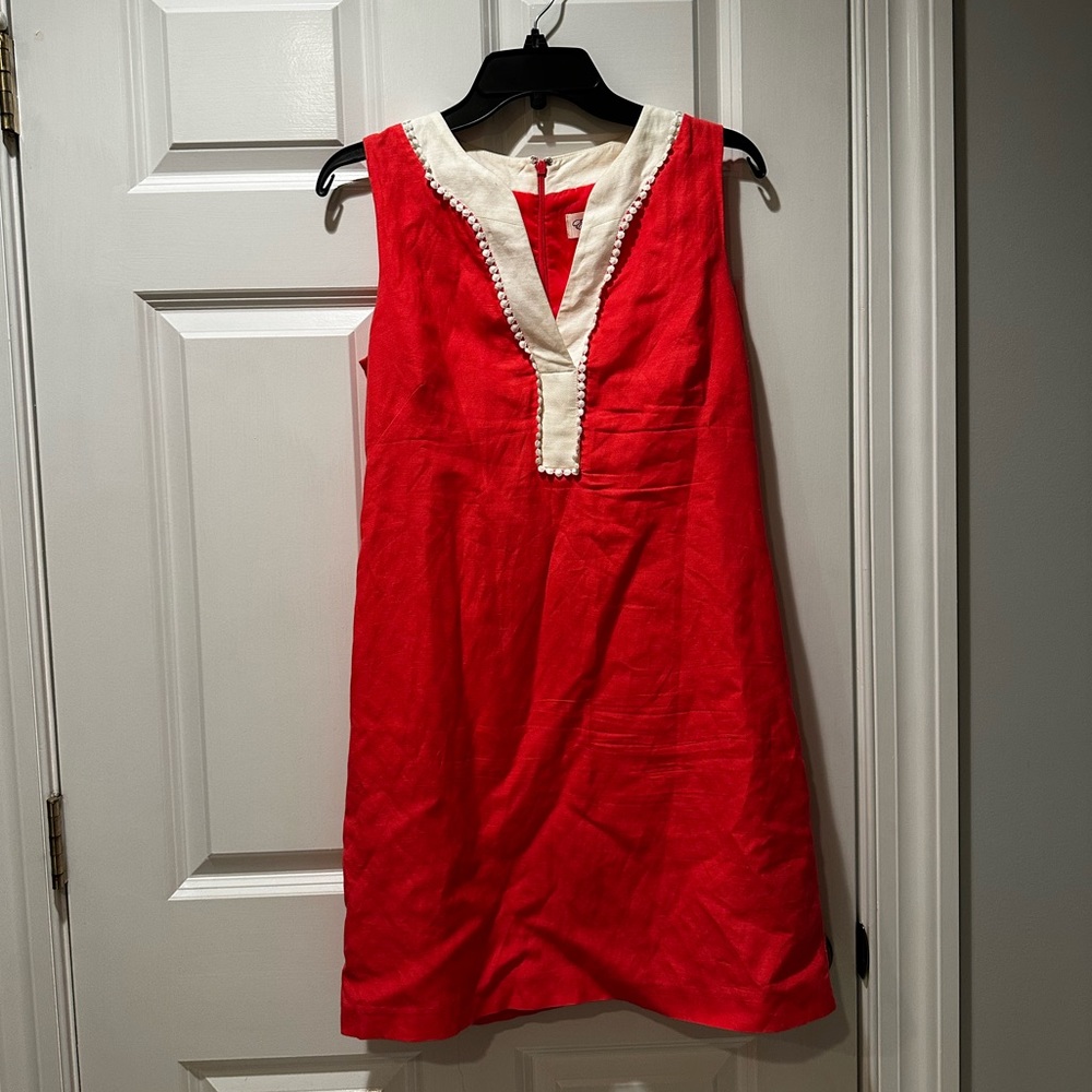 Eliza J Shift Dress - Peach color; worn 1x!